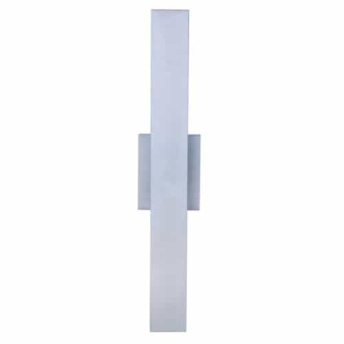 Craftmade 40W LED Rens Outdoor Wall Sconce, Dim, 2000lm, 3000K, Brushed Aluminum
