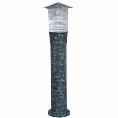 Dabmar 6W LED Aluminum Bollard Light w/ Prismatic, E26, 120V, 6000K, VG