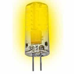 3W LED Corn Bulb, G4, Bi-Pin, 12V, Amber