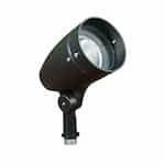 7-in 7W Lensed LED Directional Spot Light, PAR20, 120V-277V, 3000K, Black