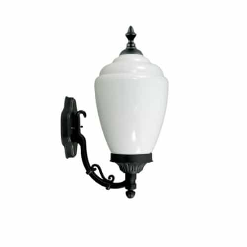 Dabmar 16W Alisa Decorative Wall Light Fixture w/Acrylic Diffuser, Black