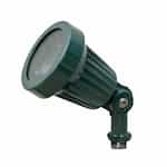 Dabmar 7W LED Directional Spot Light, MR16, Bi-Pin Base, 12V, 2700K, Green