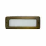 5W LED Recessed Open Face Step & Wall Light, 12V, 6400K, WB