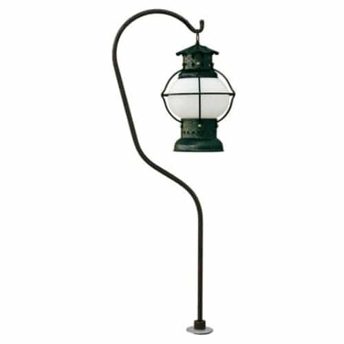 Dabmar Caged Lantern Path & Walkway Light w/ 1.5-in NPT w/o Bulb, Green