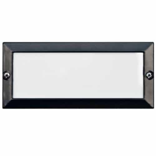 Dabmar 5W LED Step & Wall Light, Open Face, 12V, 3000K, Black