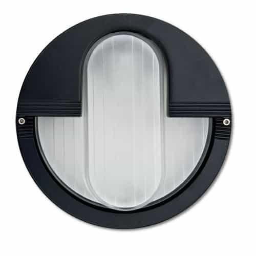 Dabmar 9W LED Surface Mount Wall Light, "U" Face, 120V, 6500K, Green