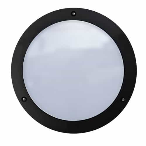 Dabmar 12W LED Surface Mount Light, Open Face, 120V-277V, 6500K, White