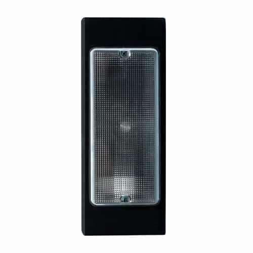 Dabmar 5W LED Surface Mount Prismatic Wall Light, 85V-265V, 6500K, Green