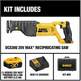 20V MAX* Cordless Reciprocating Saw Kit
