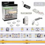 Blaze LED Tape Light Kit w/ SwitchEx Driver & DIm, 100 lm, 24V, 3000K