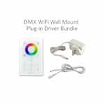 Diode LED DMX Wifi Bundle Kit w/ Wall Mount Driver, Plug-In