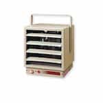 17060 BTU/H Unit Heater w/ Thermostat, 5kW, 600V, Almond