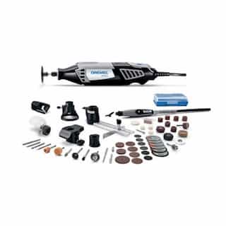 Dremel 4300 Corded Variable Speed Rotary Tool with 5 Attachments and 40  Accessories + 160-Piece Accessory Kit