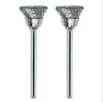 Carbon Steel Brushes (2 Pack), 1/2''
