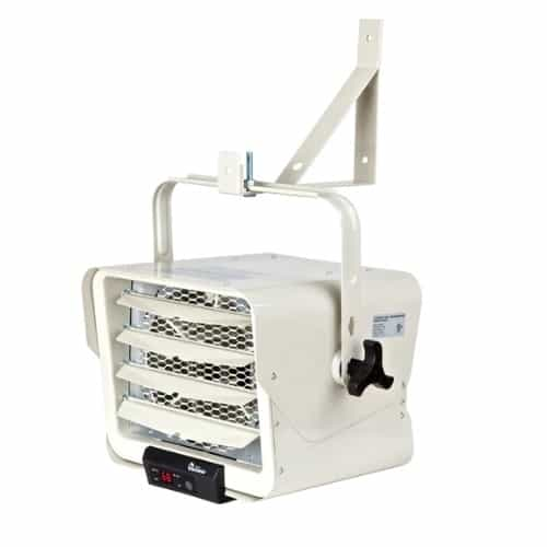 Dr. Heater 7500W Shop Garage Heater w/ Bracket & Remote, 1 Ph, 240V, Gray