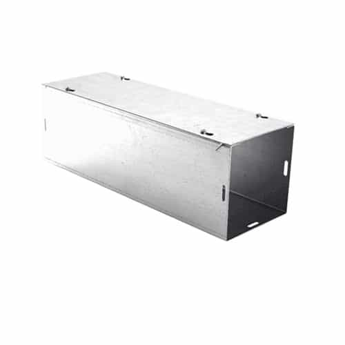 E-Box 36 x 6-in Screw Cover Wireway, Galvanized Steel, NEMA 1