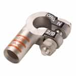 EcoMax Battery Terminal, Pure Copper, RT Elbow, Positive, 3/0 AWG