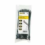 Gardner Bender 8-in Cable Ties, 50lb, Black