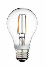 Euri Lighting 2700K 4.5W LED 360 Degree A19 Filament Bulb