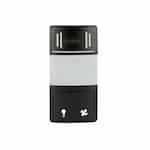 Enerlites Wall Switch Cover for Motion & Humidity Sensor, Black