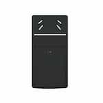 Enerlites Wall Switch Cover for Humidity Sensor, Black