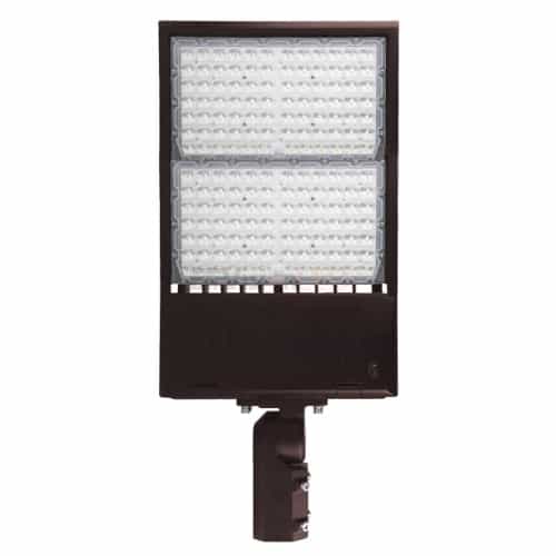 EnVision 180/210/240W Area Light w/ Slip Fitter, 120V-277V, Selectable CCT, BRZ