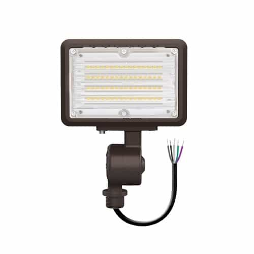 EnVision 30W Mini Flood Light, 3900 lm, 277/480V, 30/40/50K, Bronze