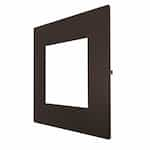 EnVision 6-in Trim for SL-PNL Series Downlights, Square, Bronze