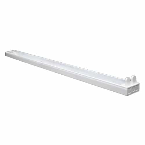 EnVision 4-ft LED T8 Shop Fixture, 2-Lamp, 120V-277V, White