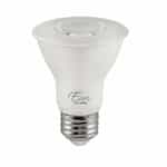 Euri Lighting 5.5W LED PAR20 Bulb, Dimmable, E26, 500 lm, 120V, 4000K, Clear
