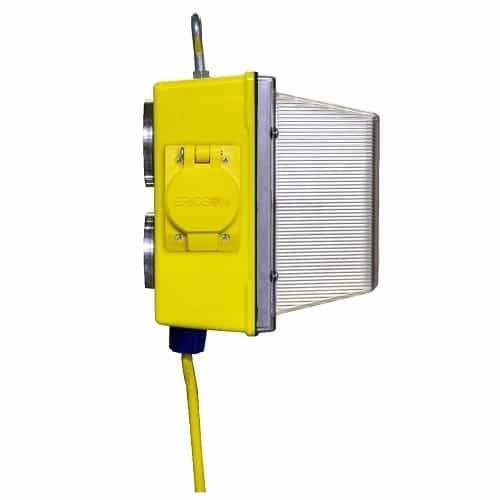 Ericson 25-ft 25W Wide Area Work Light w/ Switch, NEMA 5-15 Plug & Receptacle