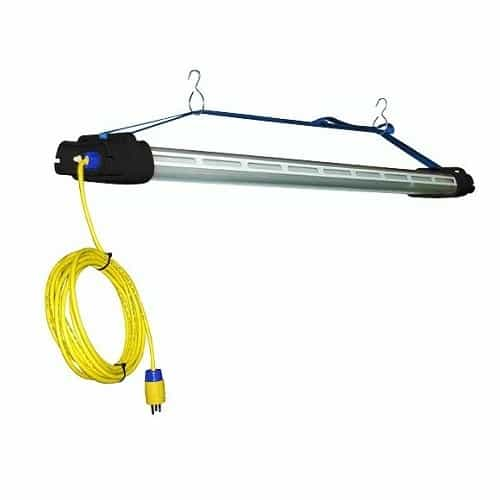 Ericson 6-ft 175W Wide Area Task Light, NEMA 5-15 Plug, 1.67A, 120V, 16/3 AWG