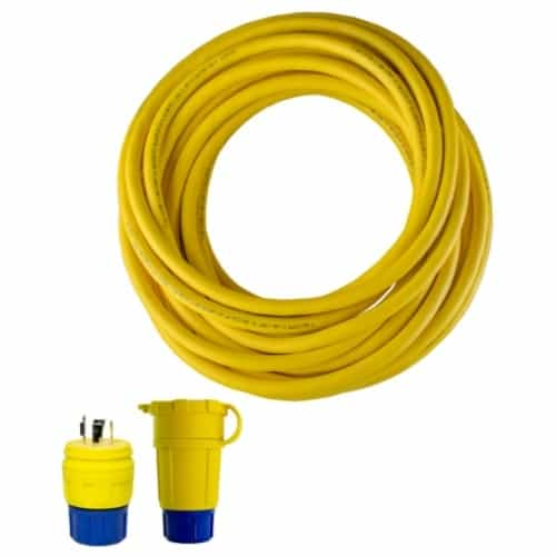 Ericson 25-ft Extreme Perma-Tite, IP69K, SOW, L15-20P & L15-20C, 12/4 AWG