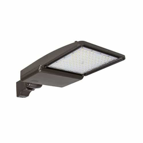 ESL Vision 75W LED Shoebox Area Light w/ Direct Arm Mount, 0-10V Dim, 10870 lm, 3000K, Bronze