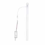 ESL Vision 2-ft 13W LED Tube Light, Plug and Play, 1586 lm, 120V-277V, 5000K