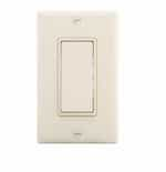 Eaton Wiring 15 Amp Lighted Single Pole Rocker Switch, Almond