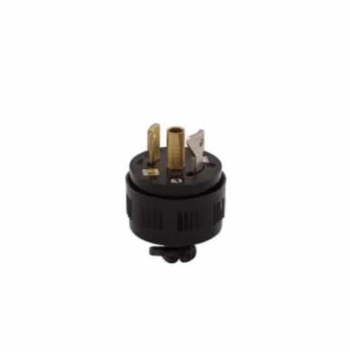 Eaton Wiring 15 Amp Locking Plug, ML2, Black
