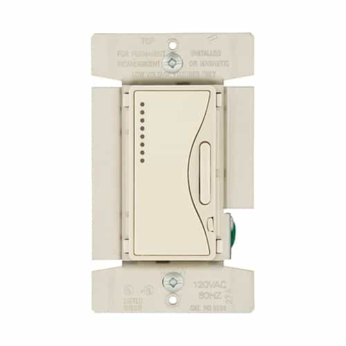 Eaton Wiring 1000W ASPIRE Incandescent/Halogen MLV Smart Dimmer, Desert Sand