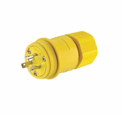 Eaton Wiring 20 Amp Locking Receptacle, NEMA L11-20, 250V, Yellow