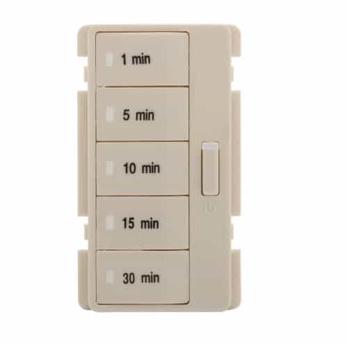 Eaton Wiring Faceplate Color Change Kit 4 for Minute Timer, Light Almond