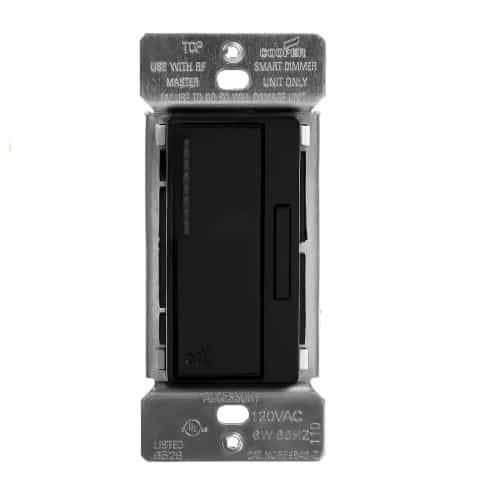 Eaton Wiring 1000W Accessory Dimmer w/ LED Light Display, Z-Wave, Black