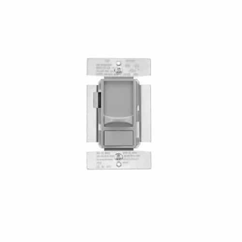 Eaton Wiring 1000W Universal Slide Dimmer, Gray