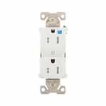 Eaton Wiring 15 Amp Tamper & Weather Resistant NEMA 5-15R Duplex Receptacle, White