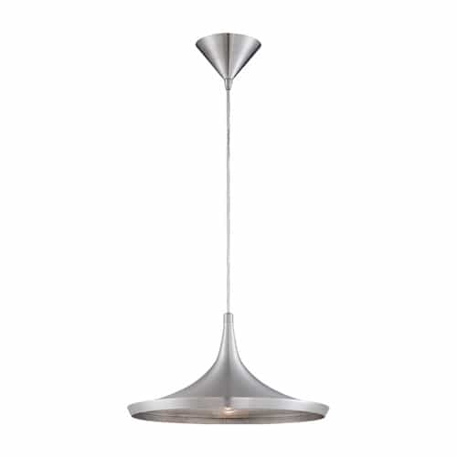 Eurofase 14-in 60W Pendant, E26, DIM, 120V, Nickel