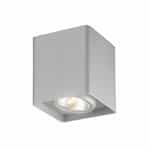 9W Kewb Outdoor Surface Mount, 120V, 650 lm, 3000K, Gray