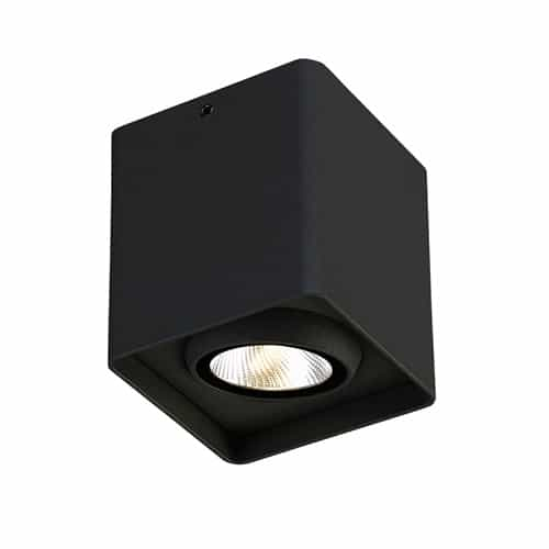 Eurofase 9W Kewb Outdoor Surface Mount, 120V, 650 lm, 3000K, Black