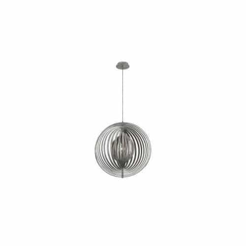 Eurofase 20-in 60W Abruzzo Spherical Pendant, E26, 120V, Weathered Gray