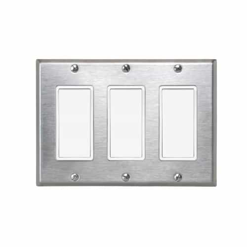 Innova On/Off Switch for Infrared Heater, Single, Three, Stainless Steel