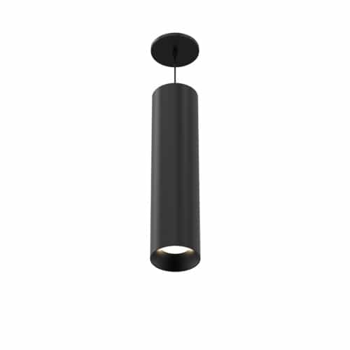 Eurofase 18-in 26W Whiskey Pendant Light, B, Medium, 120V-277V, 30K, BLK/BLK,CL