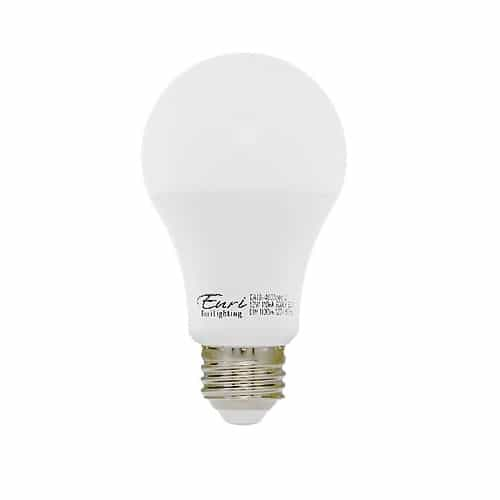 Euri Lighting 5W LED A19 Bulb, Dimmable, E26, 450 lm, 120V, 3000K